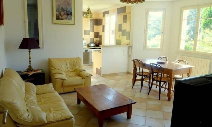 Cap-d'Antibes Apartamento | Bien situado tranquilo confort Cap d'Antibes. Clim 2 ch estancia terraza jardín estacionamiento