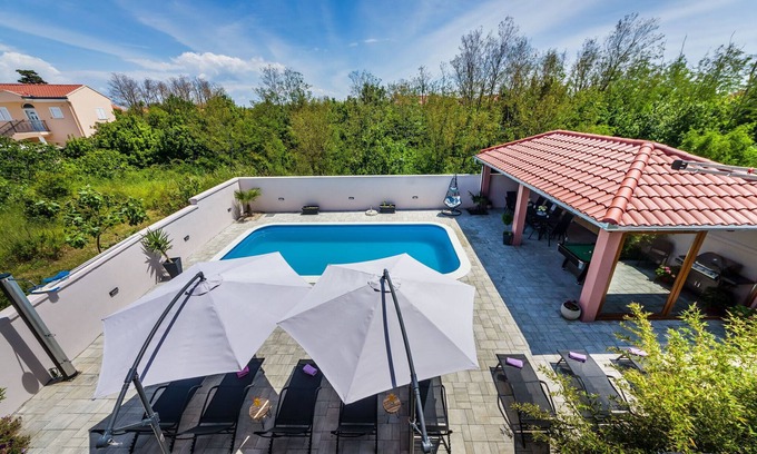 Zaton Villa | Wellness y Spa Villa con piscina climatizada para 12