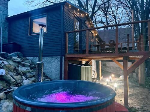 Trebechovice pod Orebem Apartamento | Wellness Chata Hideaway se saunou a vířivkou