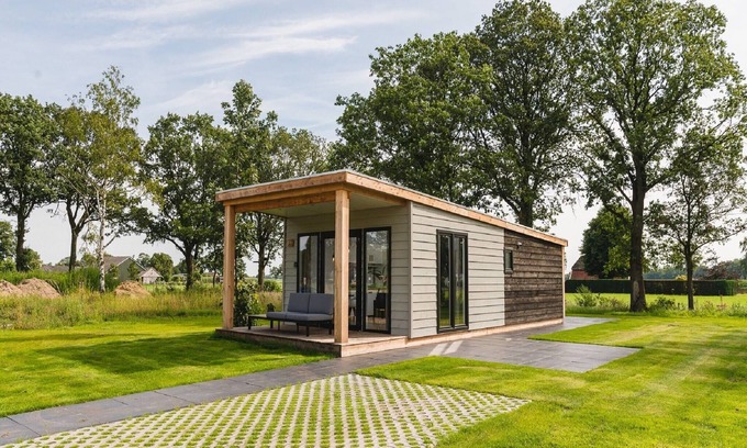 Municipality of Rijssen-Holten Cabaña | Chalet de con sauna, en Sallandse Heuvelrug