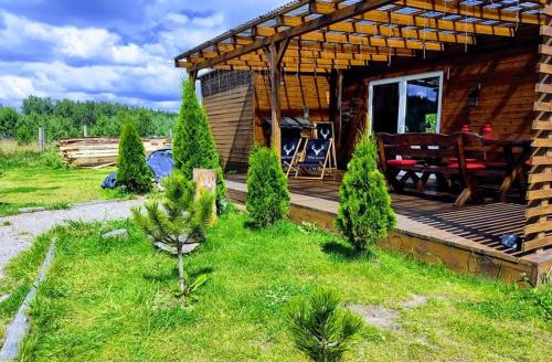gmina Stezyca Casa | Wellness chill domek na Kaszubach,Gołubie ,saunowy zakątek z balia pod gwiazdami