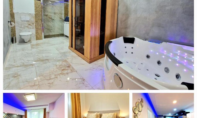 Prague 11 Apartamento | Wellness Gold apartment with Private SAUNA & JACUZZI