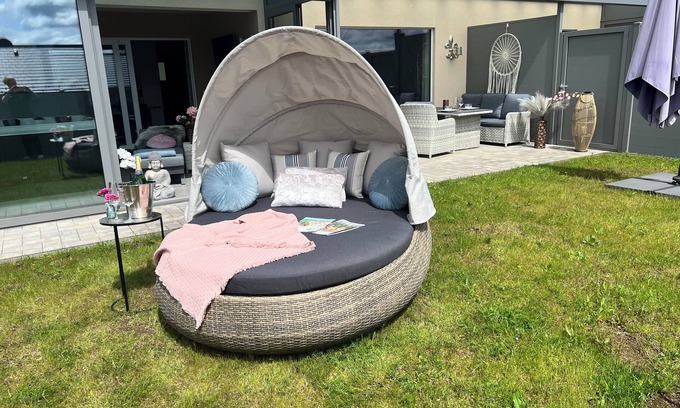 Habscheid Apartamento | Wellness-suite mit Eingezäunten Garten/ Eifel/wellness/whirlpool/für Paare