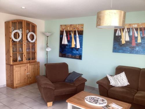 Wenkendorf Apartamento | Wenkenglück mit Sauna, Kamin und Balkon