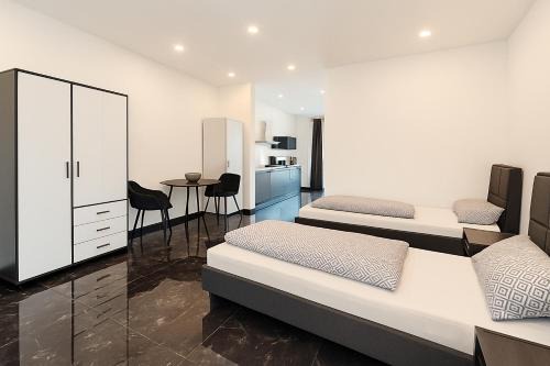 Loehne Apartamento | Werre Apartments mit Smart-TV - stilvol, zentral & wohnlich