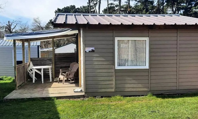 Perros-Guirec Chalet De Esquí | WEST CAMPING *** - Chalet 16m2 - 1 bedroom (without shower) 2 persons