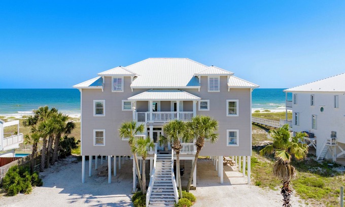 Parasol West Casa | West of Eden East - 6 Bedroom Luxury Beachfront home with Heated Pool, sleeps 18
