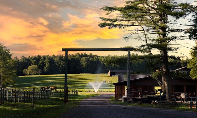 White Lake Complejo | Western Barn Suite @ Driftwood Ranch - a Horse and Cattle Ranch - White Lake, NY