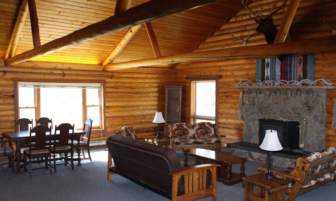 Wapiti Cabina | Western Lodge en Wapiti Valley cerca de Yellowstone