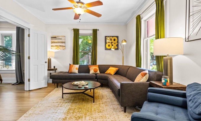 Kansas City Casa | Westport Oasis - Game Room and Private Hot Tub!