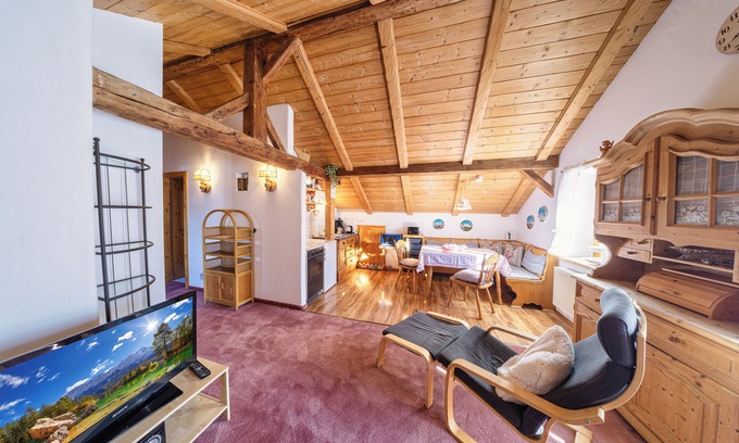 Wallgau Chalet De Esquí | Wetterstein, 2 balconies, Grander water