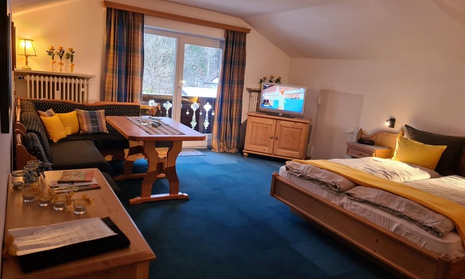 Untergrainau Apartamento | Wetterstein con vista panorámica de la montaña