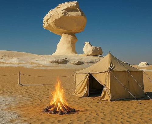 Bawati Otro | White desert safari in Egypt
