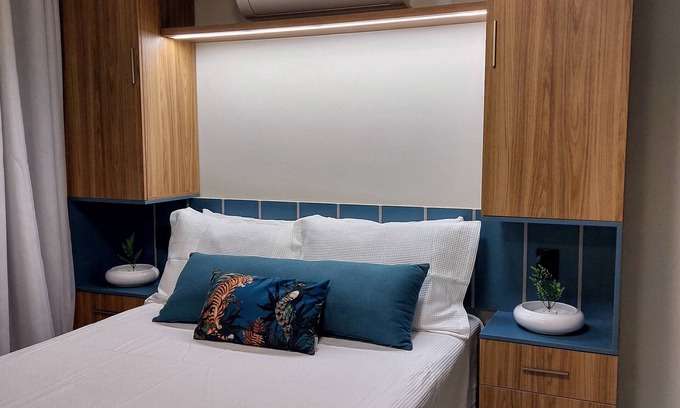 Asa Norte Apartamento | White Ipê Comfort for those who like to feel at home.