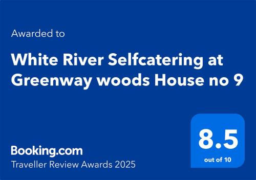 White River Complejo | White River Selfcatering at Greenway woods House no 9
