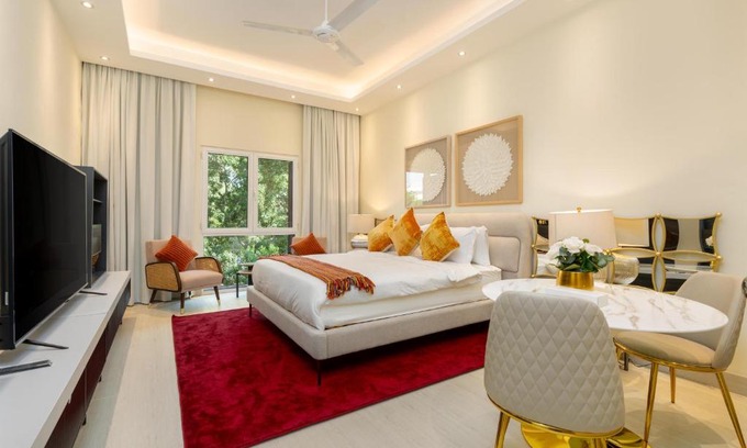 Discovery Gardens Apartamento | White Sage Incredible Studio Next to Metro