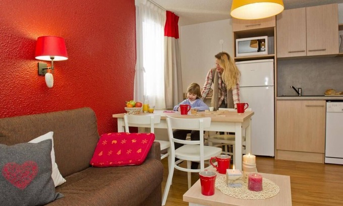 Montchavin Apartamento | Wifi, 100m del centro estación, parking, tv, local para esquís, 28m², Montchavin La Plagne