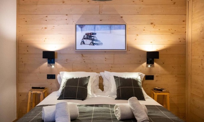 Montalbert Apartamento | Wifi, piscina, sauna, hammam, parking, local para esquís, 45-70m², Montalbert