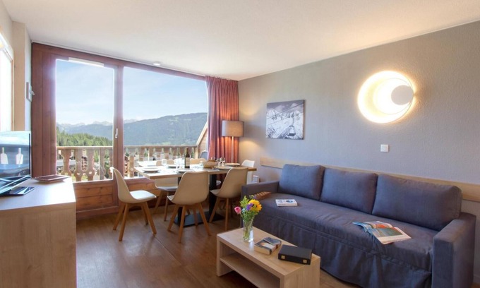 Les Esserts Apartamento | Wifi, 100m del centro estación, piscina, tv, local para esquís, 32-36m², Morillon