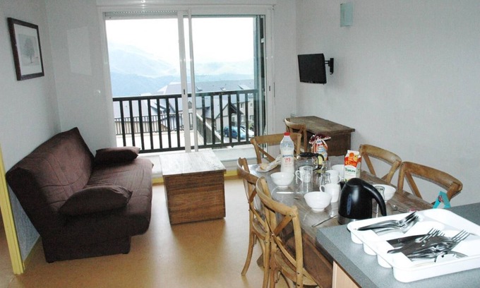 Loudervielle Apartamento | Wifi, fitness, piscina, sauna, local para esquís, 52-60m², Peyragudes