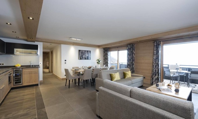 Les Eucherts Apartamento | Wifi, al pie de las pistas de esquí, fitness, piscina, balcón, parking, tv, local para esquís, 120m²