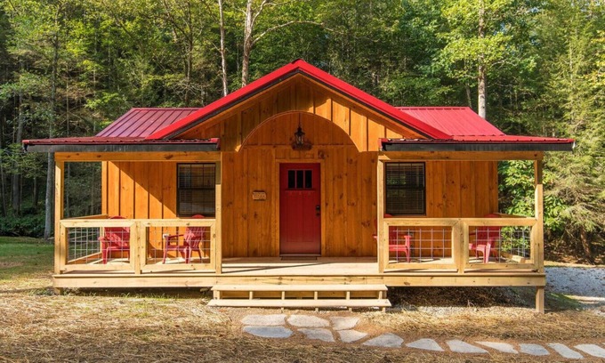 Campton Apartamento | Cabaña Creeksong en el corazón de Red River Gorge, KY