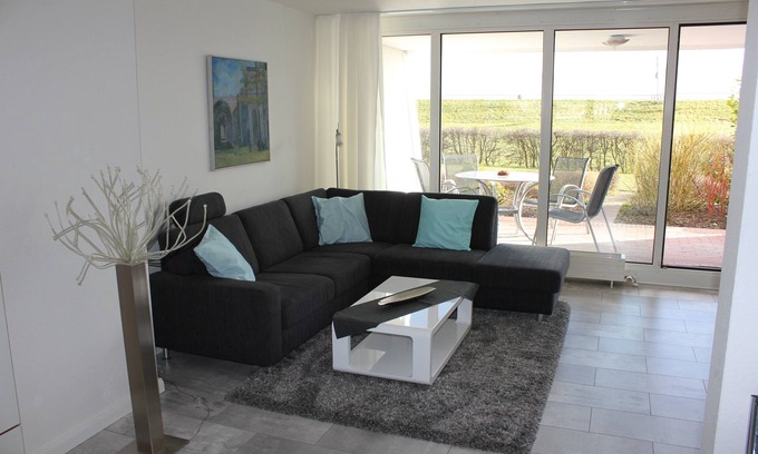 Innenhafen Apartamento | Wilhelmshaven Südstrand: hochw. Duplex a la derecha en South Beach
