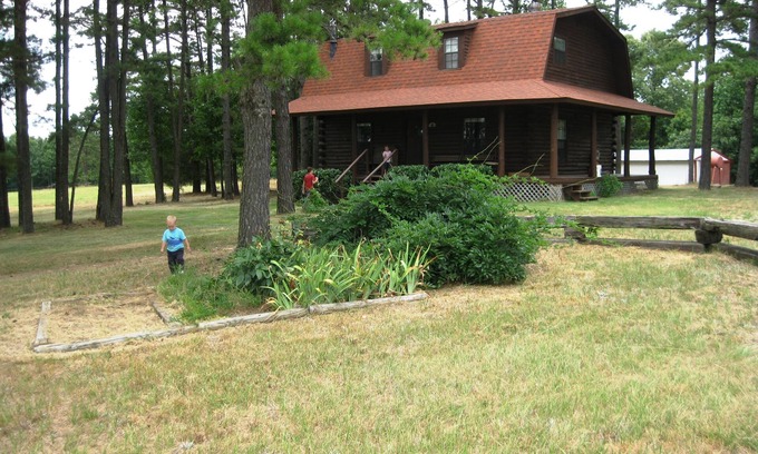 Heber Springs Casa | Retiro de la escapada de la cabaña Log Ranch de Wilson Ranch