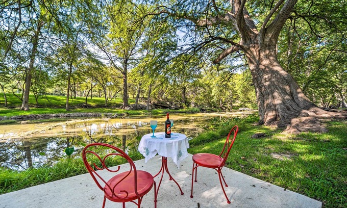 Wimberley Cabaña | Wimberley Home on Creek + Close to Downtown!