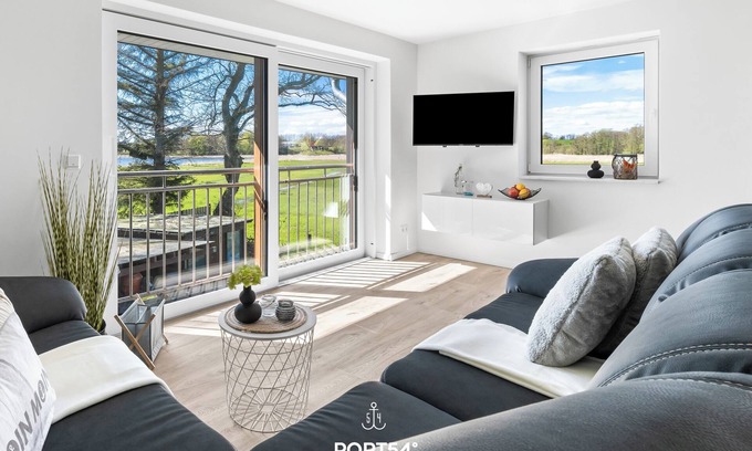 Schaalby Apartamento | Winningmay II - Schleiblick, Duschbad, TV, 1. Obergeschoss, 2 Pkw-stellplätze