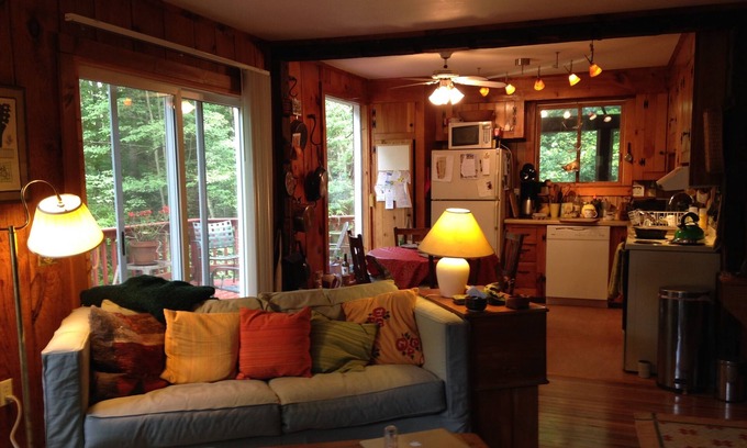 Sheffield Casa | Winter in the Berkshires- warm and loved 3 bedroom home