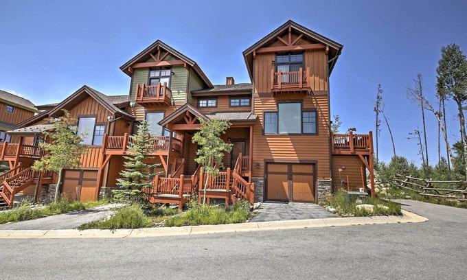 Bear Crossing Casa | Winter Park Home w / Jacuzzi privado y vistas