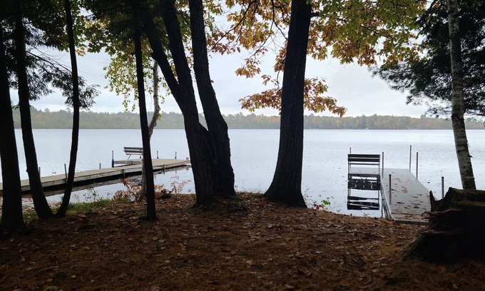 Rhinelander Cabina | Wintergreen Cabin #1 on Moen Lake Chain