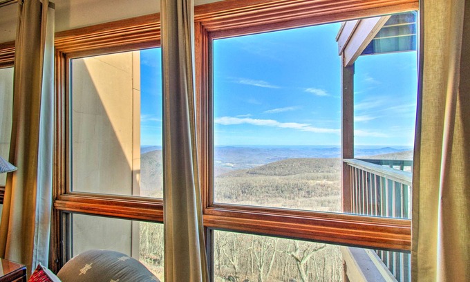 Nellysford Apartamento | Wintergreen Condo w/ Balcony + Mountain Views!