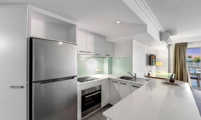 Woolloongabba Apartamento | WL314 1Bed 1Bath apt w parking near CBD