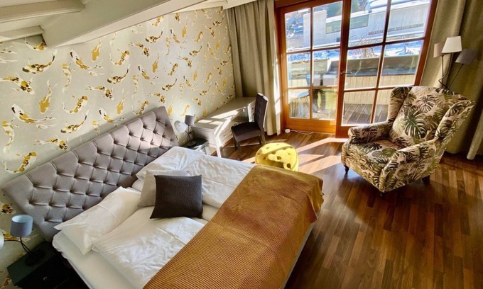 Feld am See Casa | Wohnzimmer Fisch & Chips HP 1-4 Nächte - Bike-boutiquehotel Lindenhof