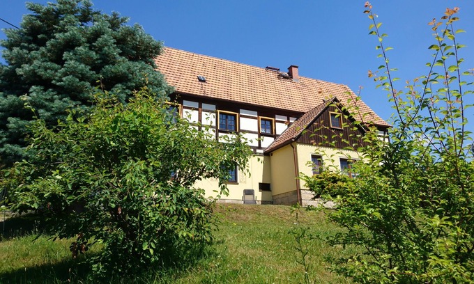 Reinhardtsdorf-Schoena Apartamento | Wolfsberg view