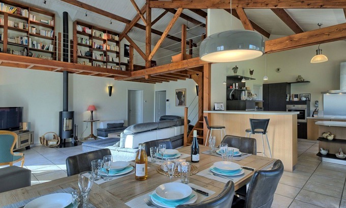 Saint-Hilaire-de-Riez Casa | Preciosa casa de vacaciones privada para 6 personas con WIFI, TV, terraza y aparcamiento