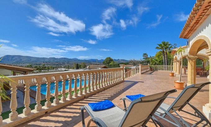 Montgo de Toscamar Villa | Villa maravillosa y confortable en Jávea, Costa Blanca, España con piscina privada para 4 personas