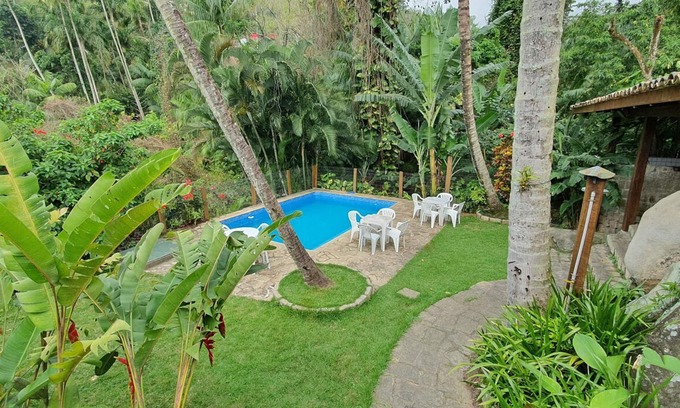 Portinho Casa | Maravillosa casa con piscina a menos de 100 metros de la playa de Portinho - Ilhabela