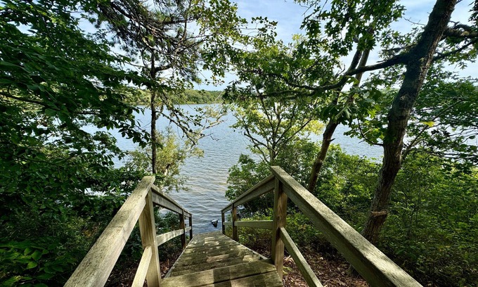 West Brewster Casa | Wonderful Pond Front property deep in the heart of Brewster, private, spacious and unique!