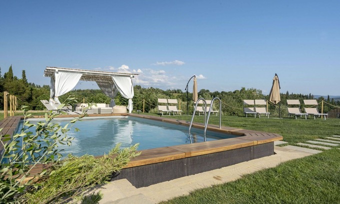 Sorrezzana Villa | Casa de vacaciones privada con WIFI, piscina privada, A/C, TV, patio, vista panorámica
