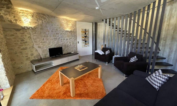 Grevenmacher Casa | Estupenda casa de vacaciones privada para 4 personas con WIFI y TV