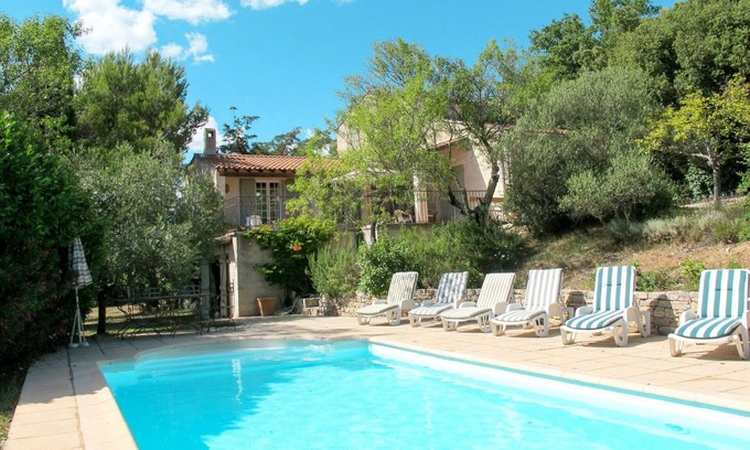 Rocbaron Casa | Casa de vacaciones privada con WIFI, piscina privada, TV, terraza, vista panorámica, aparcamiento