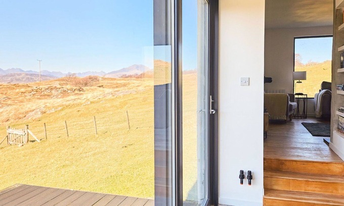 Breakish Casa | Estupenda casa de vacaciones privada para 8 personas con TV, terraza y vista panorámica