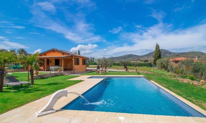 Panicale Casa | Estupenda casa de vacaciones privada con WIFI, piscina privada, A/C, TV, balcón y aparcamiento