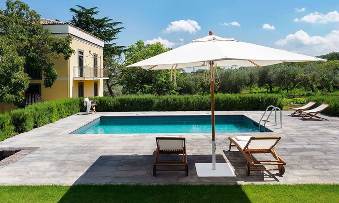 Rovittello Villa | Estupenda casa de vacaciones privada con WIFI, piscina privada, TV, terraza, vista panorámica