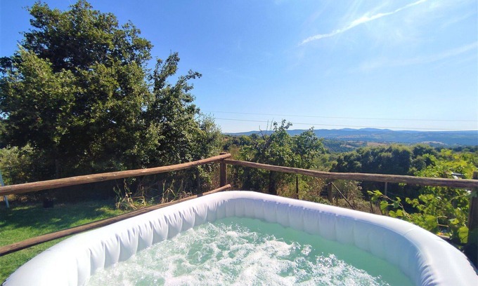 Scansano Casa | Casa de vacaciones privada con WIFI, bañera de hidromasaje, TV, terraza, vista panorámica