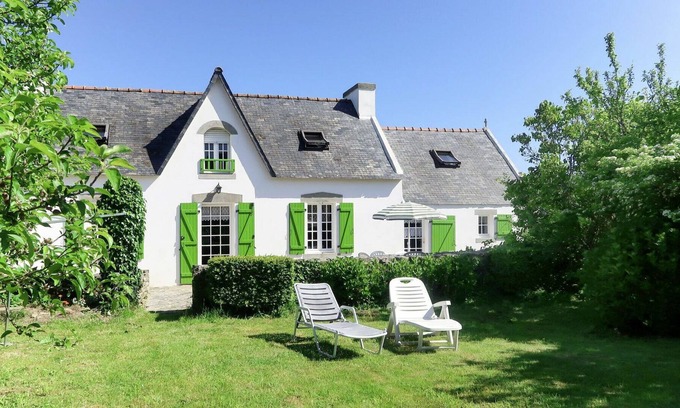 Goulien Casa | Estupenda casa de vacaciones privada con TV, terraza, mascotas permitida y aparcamiento