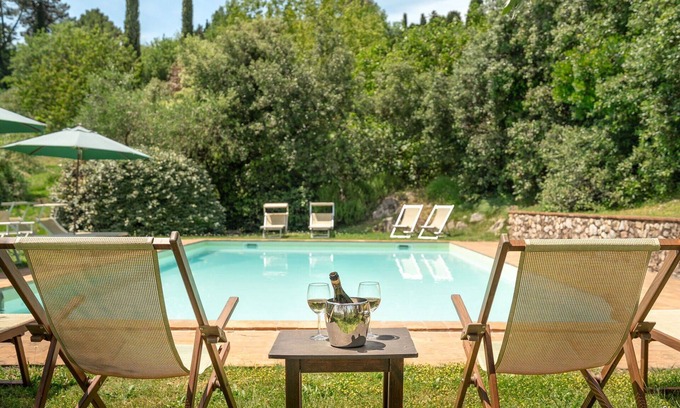 Villabuona Villa | Casa de vacaciones privada con WIFI, piscina privada, TV, terraza, vista panorámica, cerca de Lucca